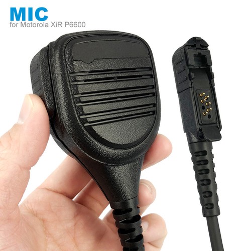Speaker Mic Micphone For Motorola XiR P6600 DP2400 MTP3000 DEP550 Walkie Talkie - Zdjęcie 9 z 13