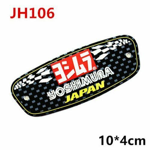 Decal Heat-resistant Motorcycle Exhaust Pipe Sticker Scorpio Yoshimura AKRAPOVIC - Picture 10 of 23