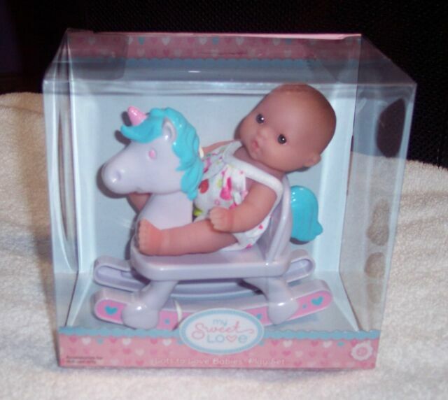 Berenguer Doll Lots To Love Babies 5 Mini Nursery Playset Rocking Horse 2 For Sale Online Ebay