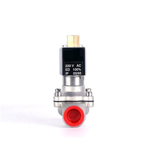 Magnetventil G1/4" 3/8" -2" 304 Edelstahl DC24V AC220V stromlos Offen bis 100°C - Bild 6 von 9