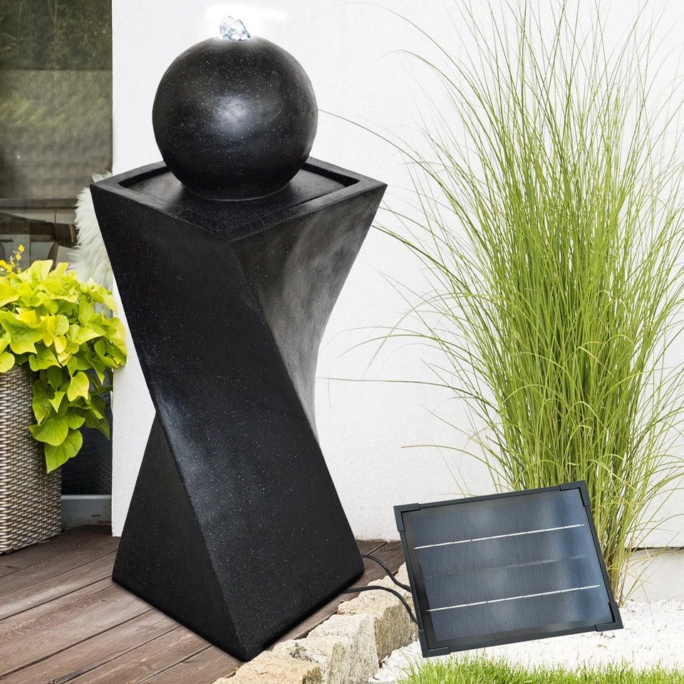 SOLAR TEICHPUMPE WASSERSPIEL SPRINGBRUNNEN GARTENBRUNNEN GARTEN TEICH BRUNNEN - Bild 4 von 4