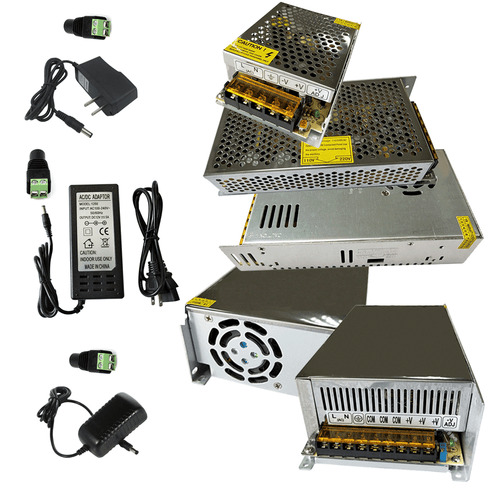 AC 110V-220V TO DC 5V 12V 24V Switch Power Supply Driver Adapter LED Strip Light - Picture 1 of 14