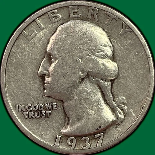 1937-S Washington Quarter — photo from another recent sale
