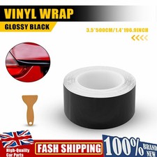 Gloss Black De-chroming Chrome Delete Tape 35Mm x 5m Wrapping Vinyl DECHROME