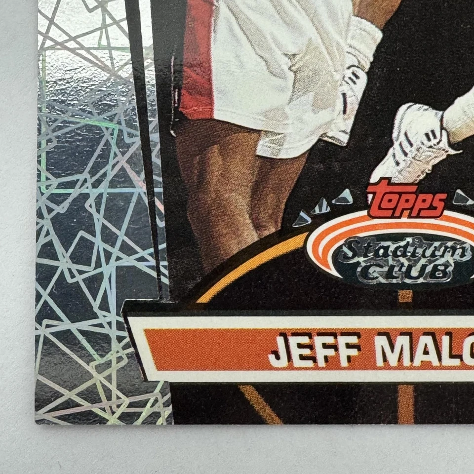 1992-1993 Topps Stadium Club NBA solo miembros Jeff Malone Beam Team 10 de 21 Foto 3 de 4