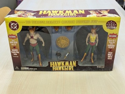 DC Direct Silver Age Hawkman and Hawkgirl Action Figure Set 2000 DC Comics new