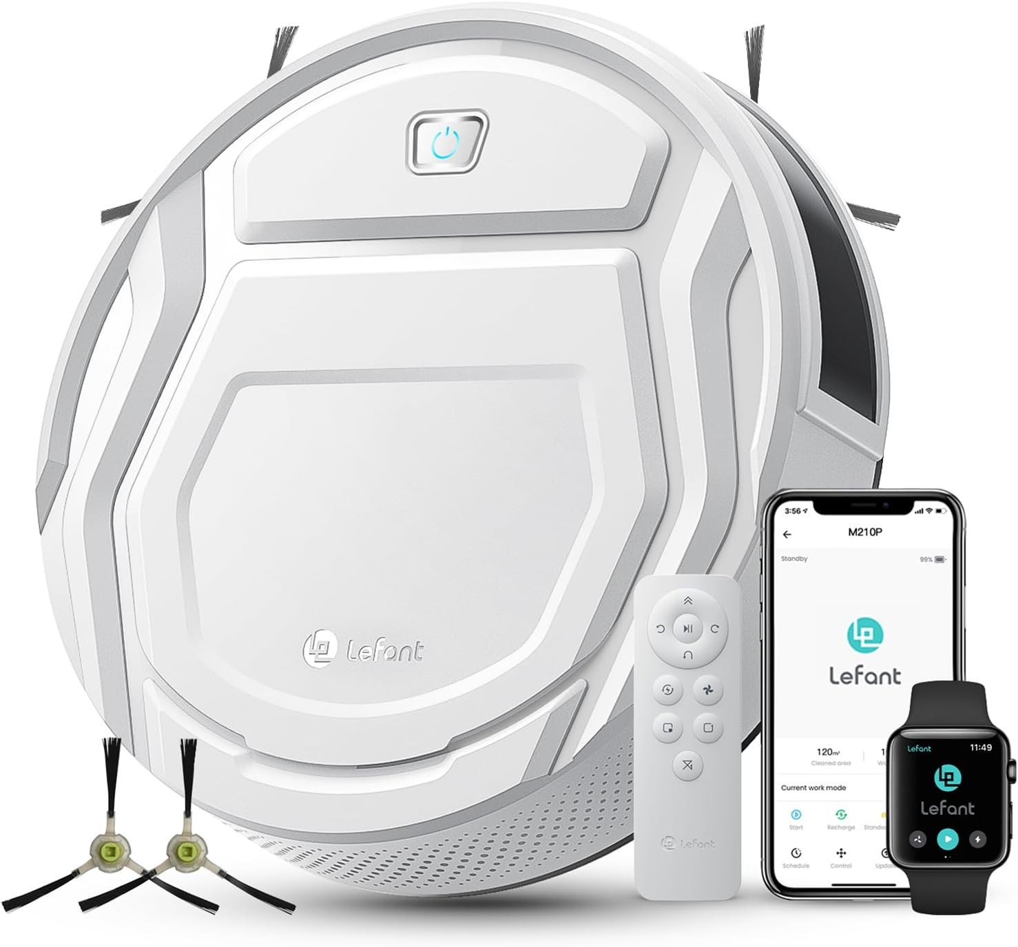 Robot Lefant M210P 2200Pa: Il miglior alleato per case con bambini