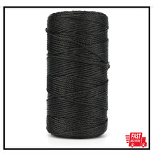 426 Feet Nylon Twine 36 Bank Line: 2mm. Strong, for Fishing, Camping, Netting.