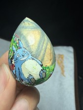 22g Hand-drawn Labradorite Quartz Crystal Polished  Pendant Specimen x202