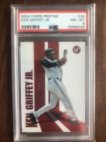 2004 Topps Pristine #24 Ken Griffey Jr. PSA 8 NM-MT