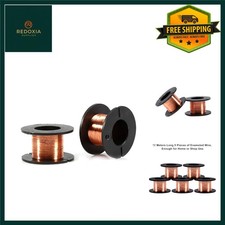 Precision Copper Enameled Winding Wire for Motherboard Repair 5-Pack 0.1mm 15m