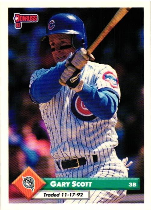 1993 Donruss - #750 Gary Scott 