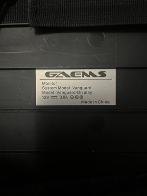 Buy GAEMS Vanguard GA-VANGUARDBLACK 19 inch Widescreen Gaming