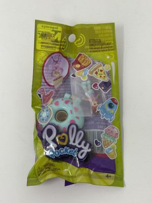 Polly Pocket Blue Donut Ring Tiny Takeaway with Lila - BUY 2, GET 1 FREE!
