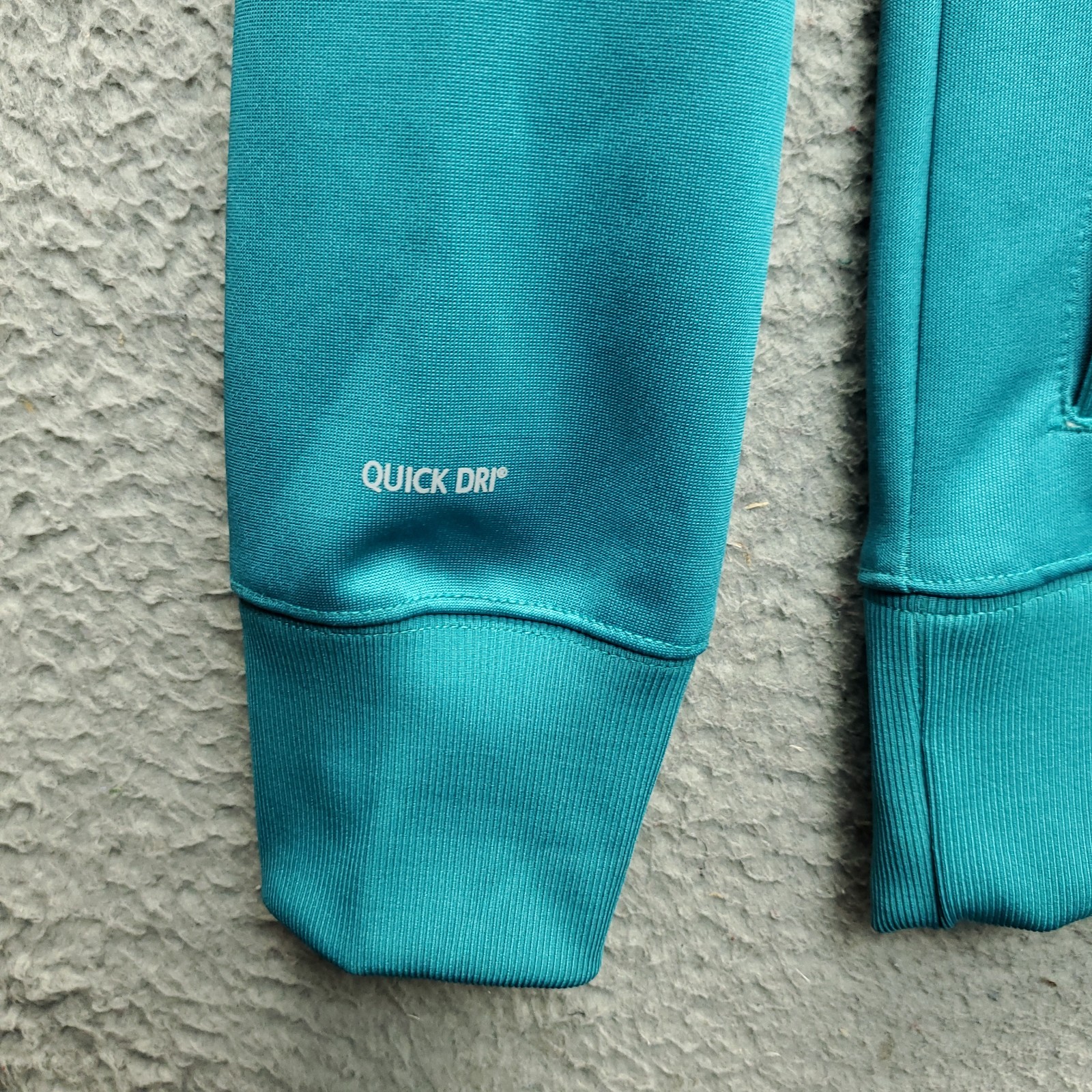 Xersion Track Jacket Mens Small Multi Raglan Sleeve Stretch Hooded Quarter Zip thumbnail 6