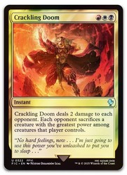 Crackling Doom (Surge Foil) Commander: Final Fantasy