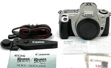 Canon EOS Rebel 2000 SLR 35mm Film Camera (Body Only) , Batteries & Manual -READ