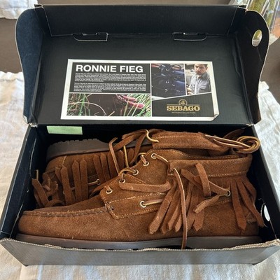 Ronnie Fieg X Sebago Artisan Collection Iroquois RARE Chestnut
