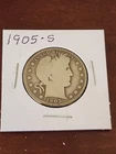 1905-S Barber Half Dollar (Free Shipping)
