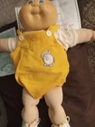 Vintage cabbage patch doll bald 1984 with adoption certificate filled out alread