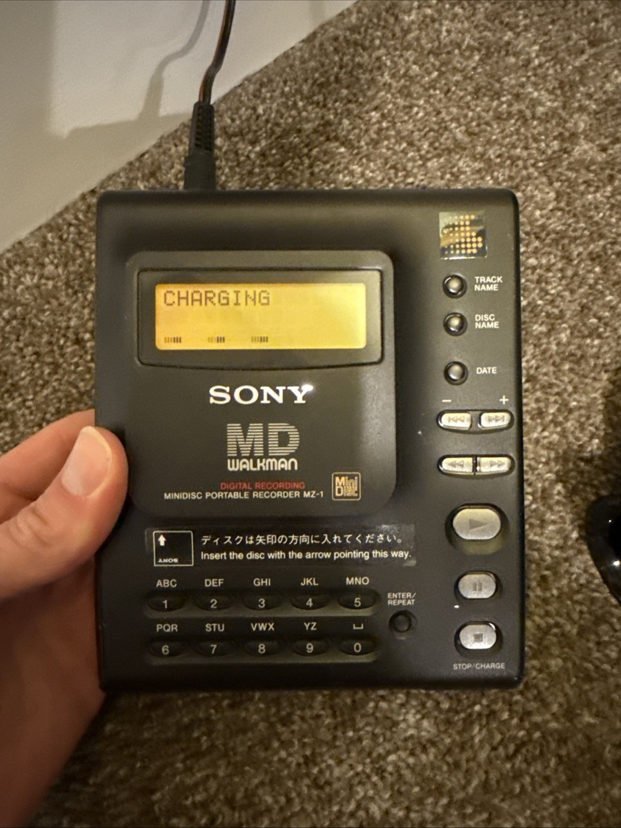 ポータブルプレーヤー SONY MINIDISC PORTABLE RECORDER MZ-1 Sony Group Portal - MZ-1 WALKMAN® (MiniDisc Portable