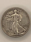 1943-P Walking Liberty Half Dollar AU 90% Silver Philadelphia Ungraded