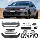 Front Bumper Cover Kit GTI Style For Volkswagen VW Golf 7.5 MK7.5 2017-2020