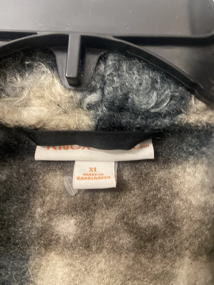 Jaqueta xadrez rosa Knox com acabamento de bolso de couro sintético - Imagem 3 de 4