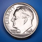 1984-P Roosevelt Dime Gem BU From Original Bank Roll FAST SHIPPING