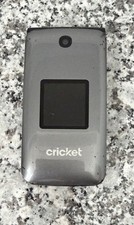 Alcatel QuickFlip 4044C Gray 2.8" LCD Bluetooth 4G LTE Cellular Flip Cell Phone