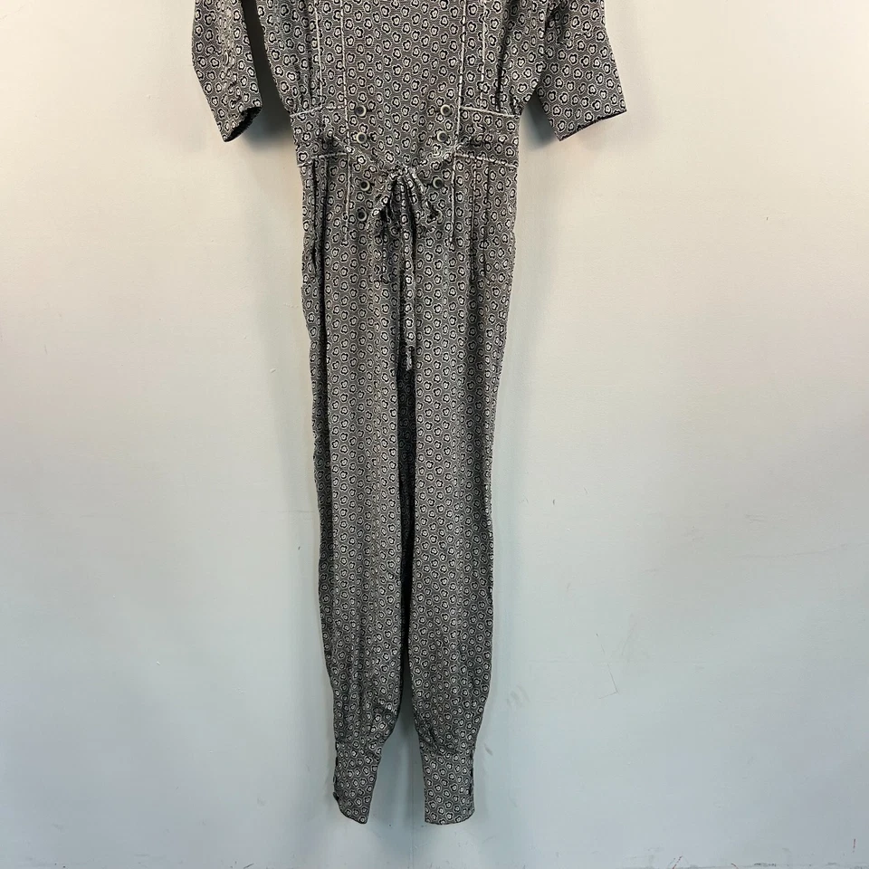 Mono Mameluco Mayle Mujer 0 Seda Negro Floral Manga 3/4 33" Entrepierna 22395 Foto 2 de 4