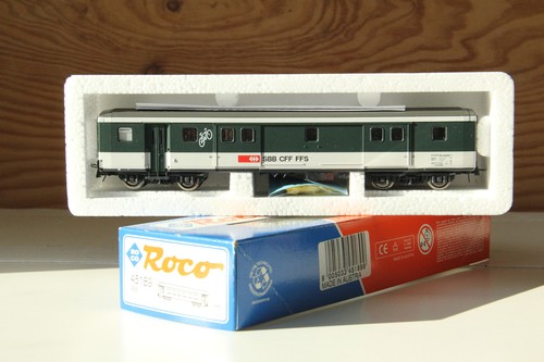 Roco 45189 SBB Fahrrad-/Gepäckwagen  H0/DC/OVP sehr selten, Top-Zustand! (H270) | Zustand: Gebraucht