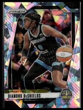 2024 Panini Prizm WNBA #8 Diamond DeShields Ice Prizms