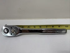 CRAFTSMAN 72-Tooth 3/8-in Drive Quick-Release Ratchet CMMT81748 - 9.5" LONG