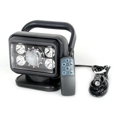 70W LED Laser Search Light 7'' 360° Rotating Remote Control 9-32V Offroad