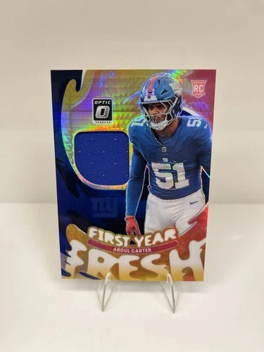 2025 Donruss Optic Abdul Carter Blue Hyper (RAW)