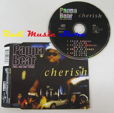 CD Singolo PAPPA BEAR FEAT VAN DER TOORN Cherish 1997 UNIVERSAL EU *no mc lp(S3)