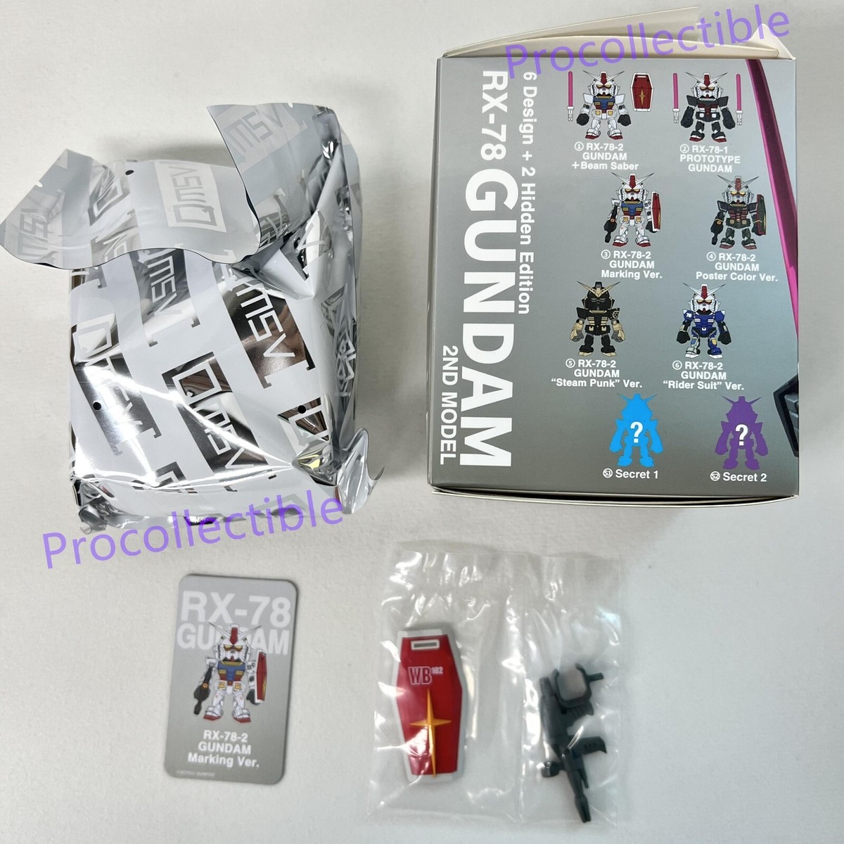 Bandai Namco QMSV Mini RX-78-2 Gundam Marking Ver Hot