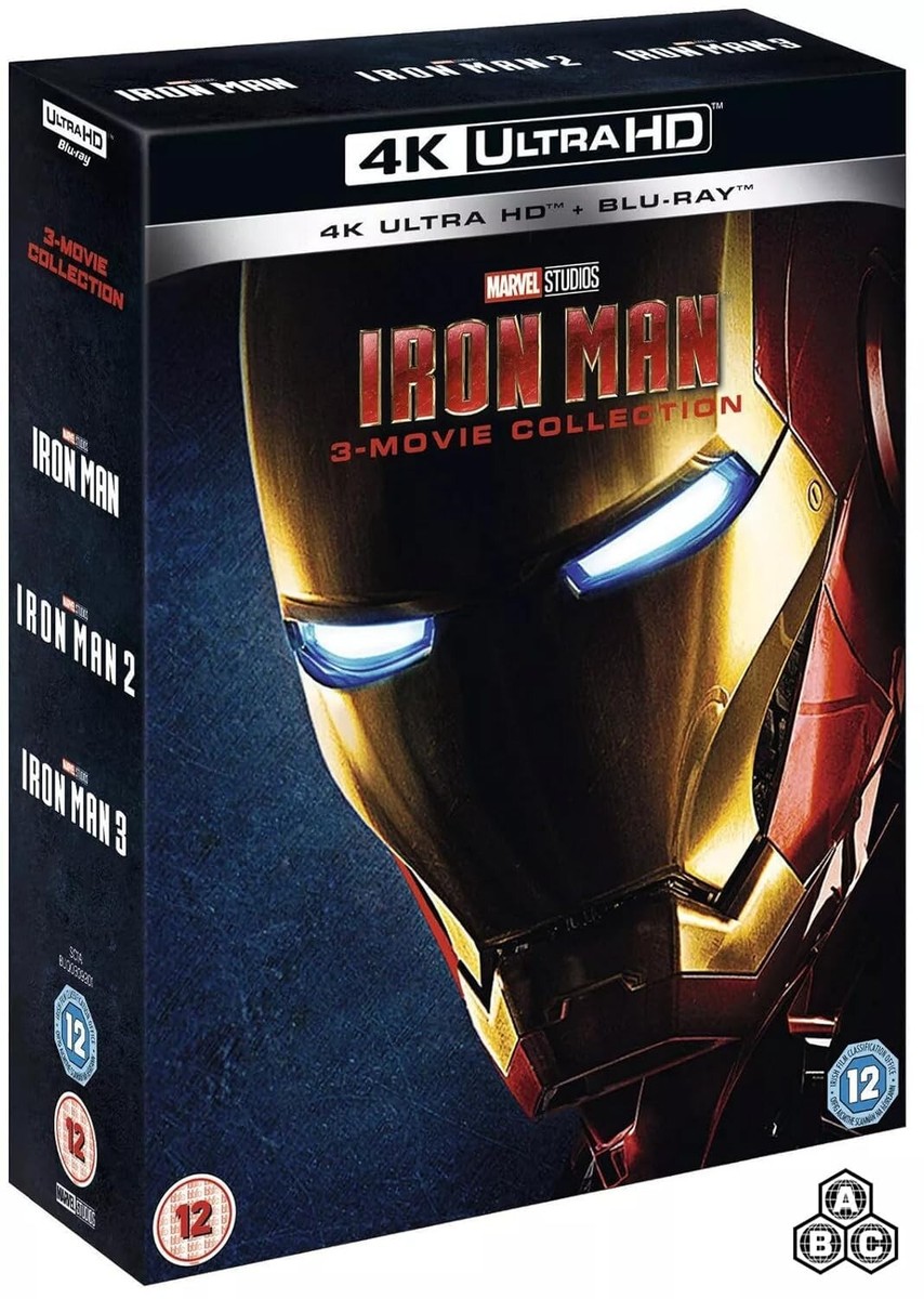 【中古】Iron Man: 3-Movie Collection [Blu-ray] Iron Man: 3-Movie Collection 4K Ultra HD Blu-ray [Region Free] | eBay