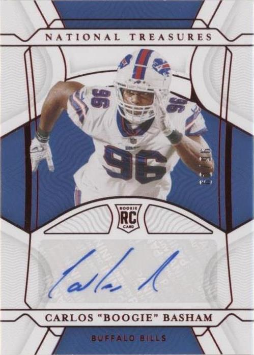 2021 Panini National Treasures Carlos Basham Jr. #119 - 1 of 2