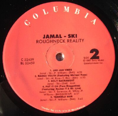 Jamalski - Roughneck Reality - Columbia - C 52459 - LP