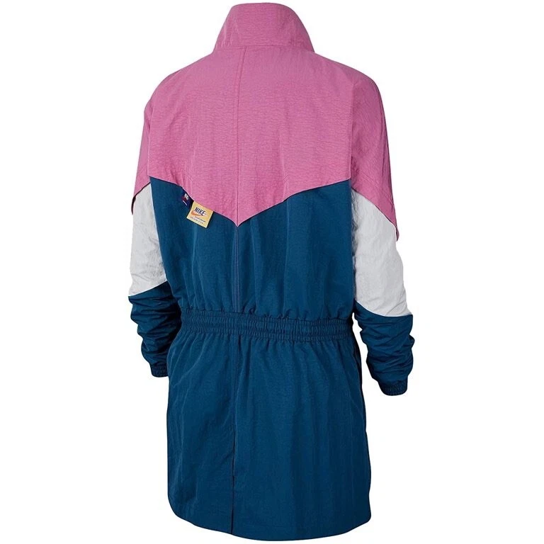 Nike Women s SZ Medium Pink Blue Sportswear Icon Clash Track