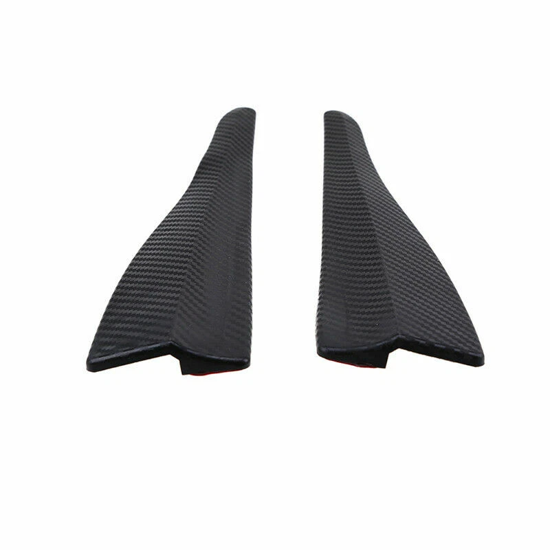 2PC Car Accessories Edge Guard Strip Scratch Protector Anti-collision Black Trim - Image 2 of 4