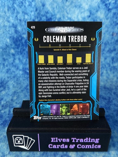 Star Wars: Galactic Files Series 2 SINGLE Non-Sport Trading Card 2013 351-548 - Picture 144 of 384