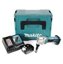 Makita DJN 161 RT1J 18V Akku Knabber Schere + 1x Akku 5,0Ah + Lader +  Makpac 