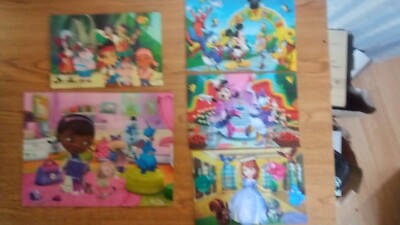 Disney Junior Super 3D 5 Puzzle Pack five 24 piece puzzles for kids 