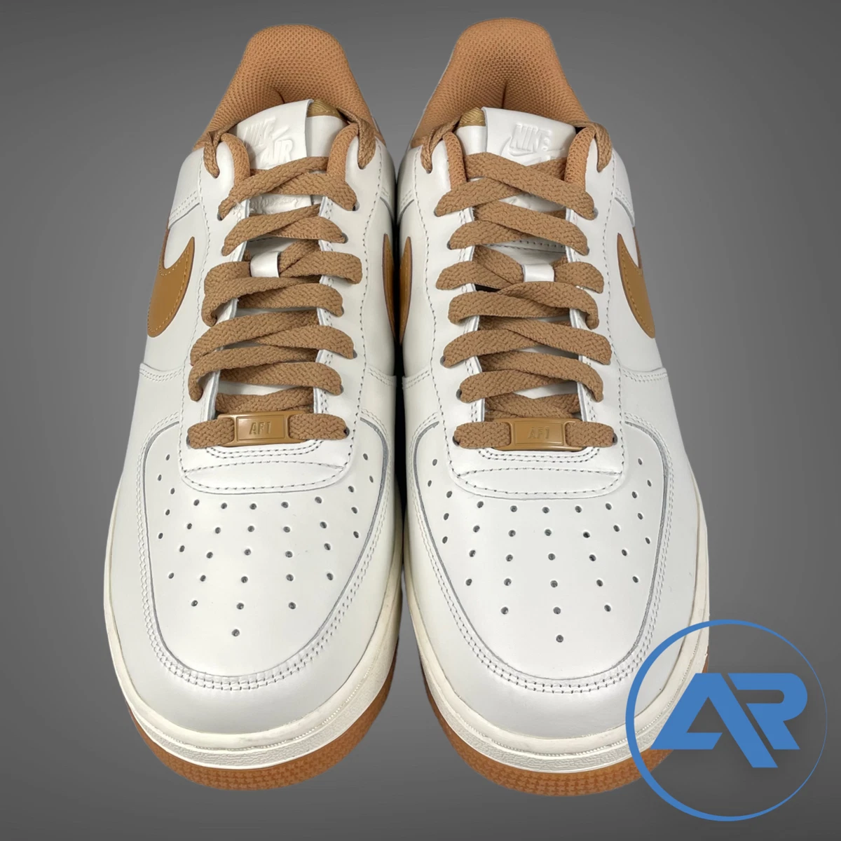 NEW Nike Air Force 1 Low ID By White Tan Gum Cookie Cream DO7416