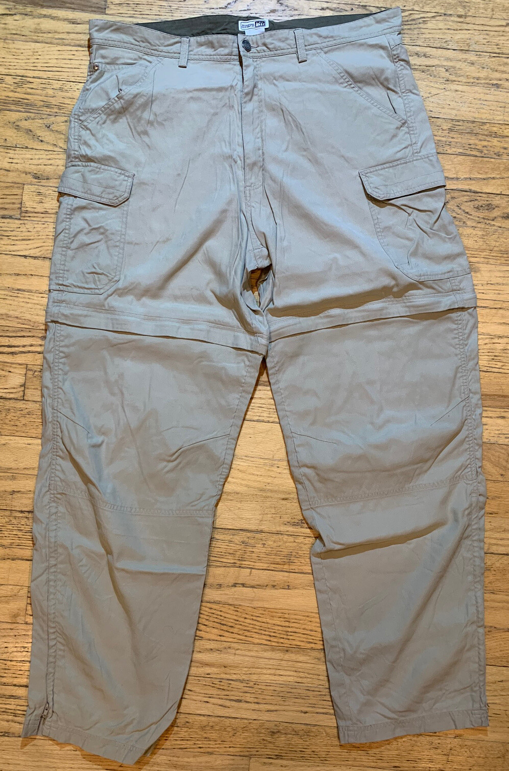 REI Heavy Duty Canvas Convertible Cargo Hiking Pants … Gem