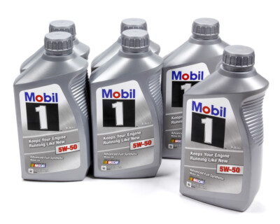 5w50 Synthetic Oil Case 6x1 Qt. FS X2 MOBIL 1 122075