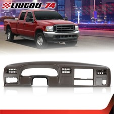 Fit For 1999-2004 Ford F250 F350 Super Duty Dash Bezel Radio Cluster Trim Panel